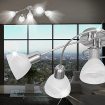 LED Ceiling ↔600mm/ Silver/ Light lamp light spotlight