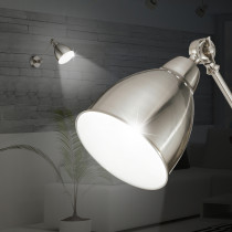 Reading Wall light Country house/rustic/ Silver/ Stainless steel/ Lamp Pig lamp