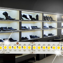 HIGH PERFORMANCE LED Flex strips met 3528 SMD LED&#39s, L 5 m, 1200 warm witte LEDs, 1300 lm / m, ~ 19,2W / m, IP20